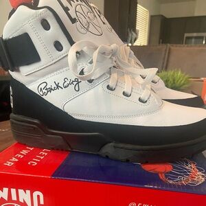 Ewing 33 HI Black and White sneakers